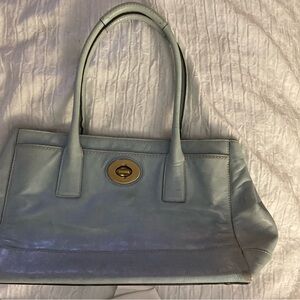 Coach Vintage Tiffany Blue Bag